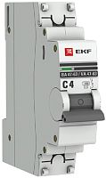 Выключатель автоматический EKF PROxima ВА47-63 1п 4А C 4.5кА картинка